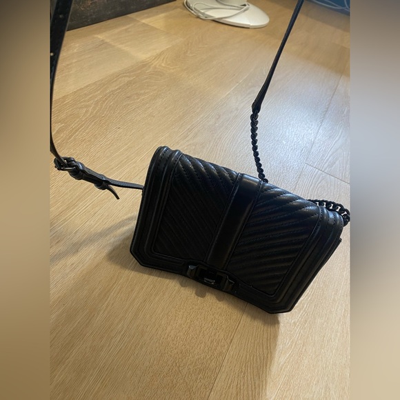 Authentic quilted Rebecca Minkoff black purse - Picture 2 of 5